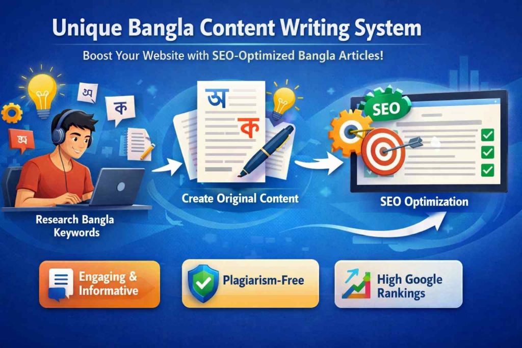 notun website unique bangla content