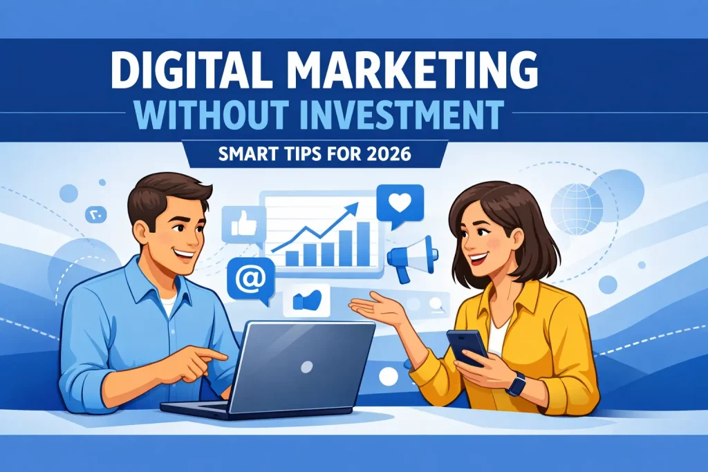 Digital marketing without investment