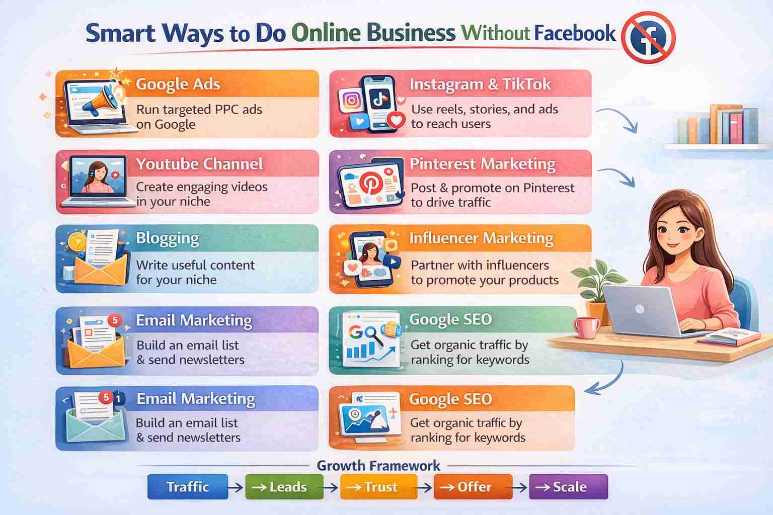 Facebook chata onlilne business