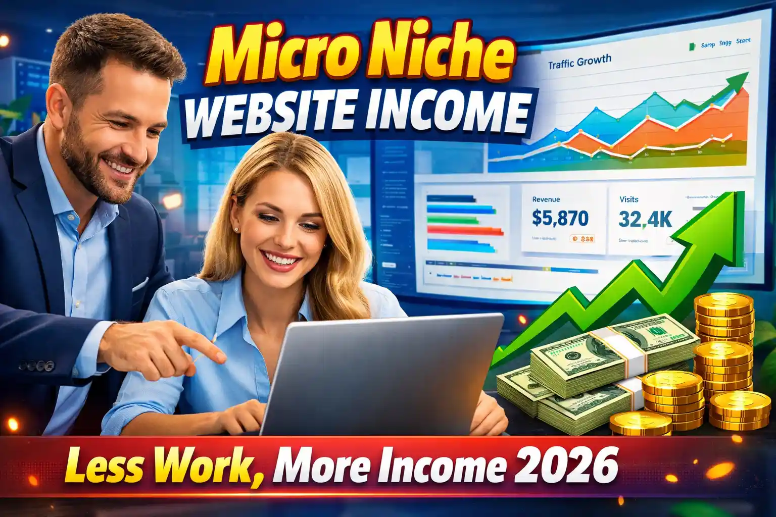 Micro niche website income