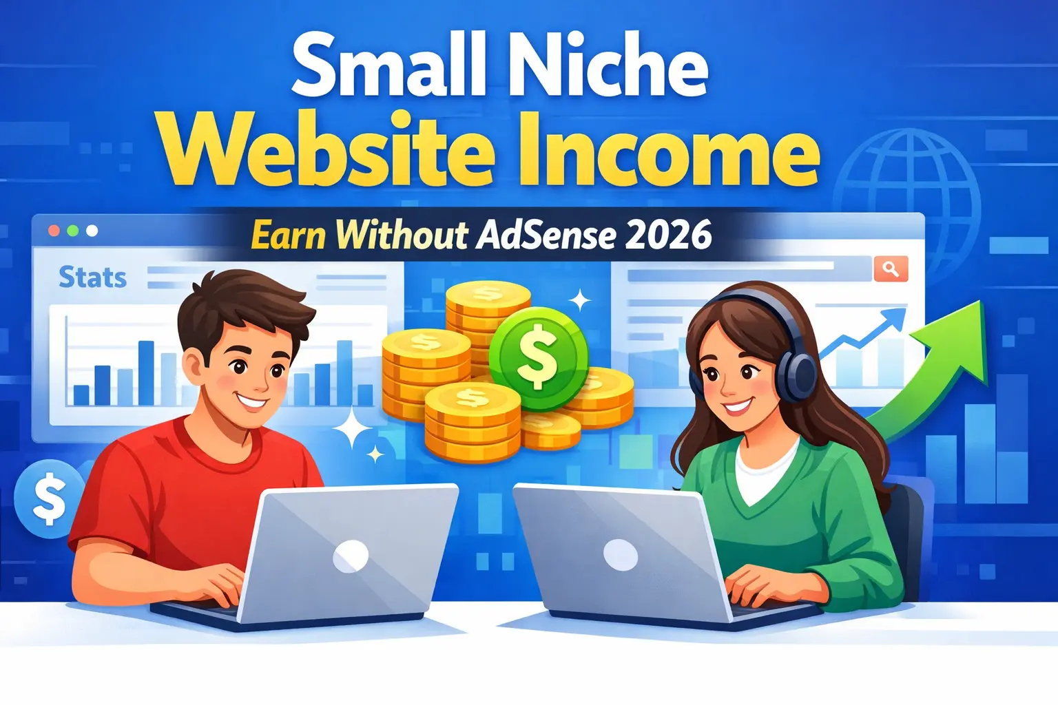 Small niche website income