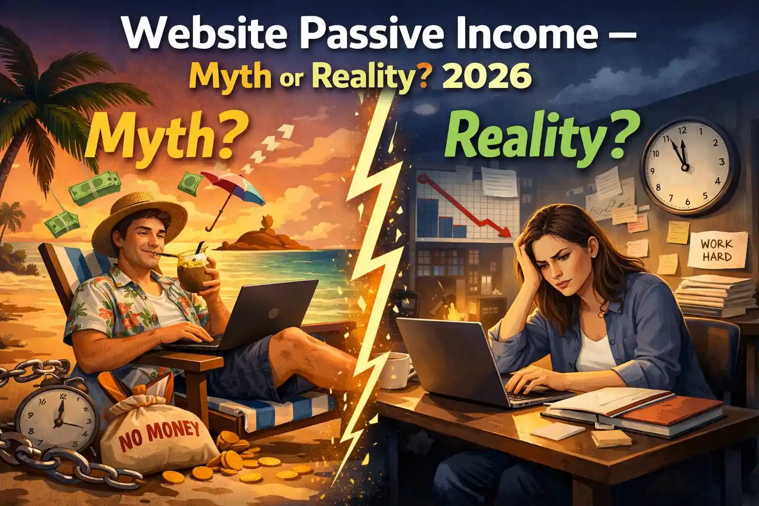 Website dia passive income