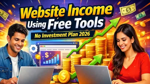 Website income using free tools