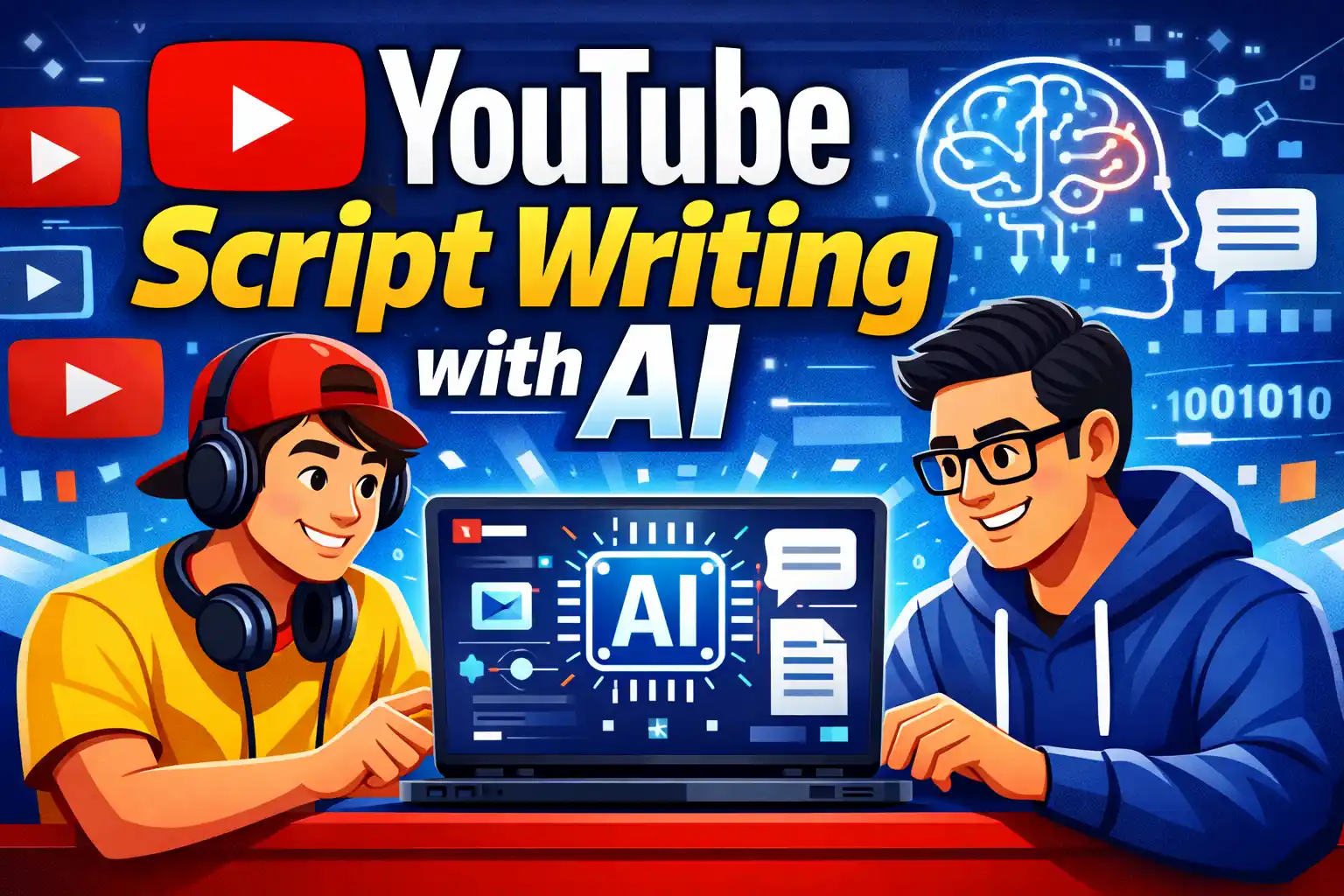 YouTube script writing with ai