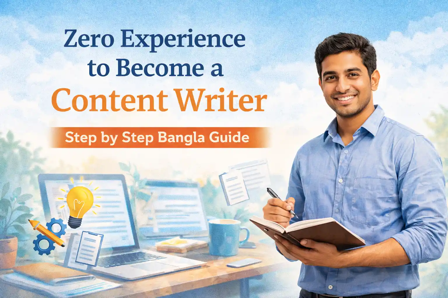 Zero experience thake content writer