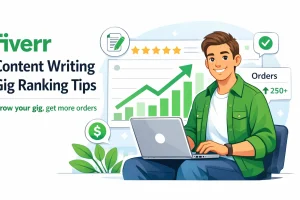 fiverr a content writing gig