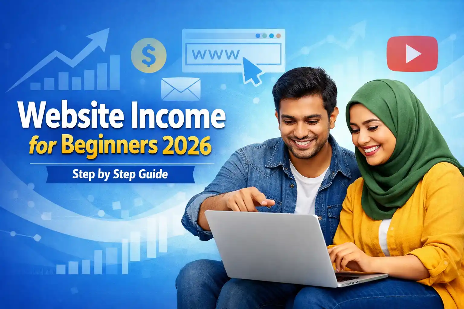website income for beginners