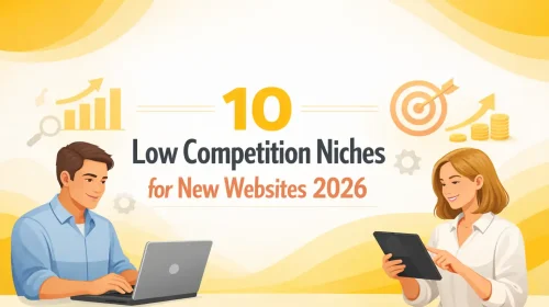 10 low competition niches 2026