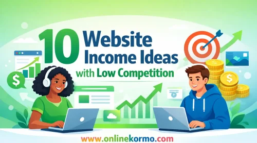 10 website income ideas low competition usa guide