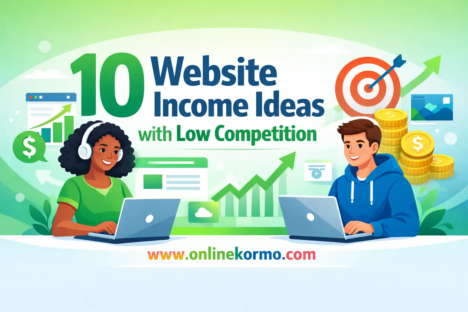 10 website income ideas low competition usa guide