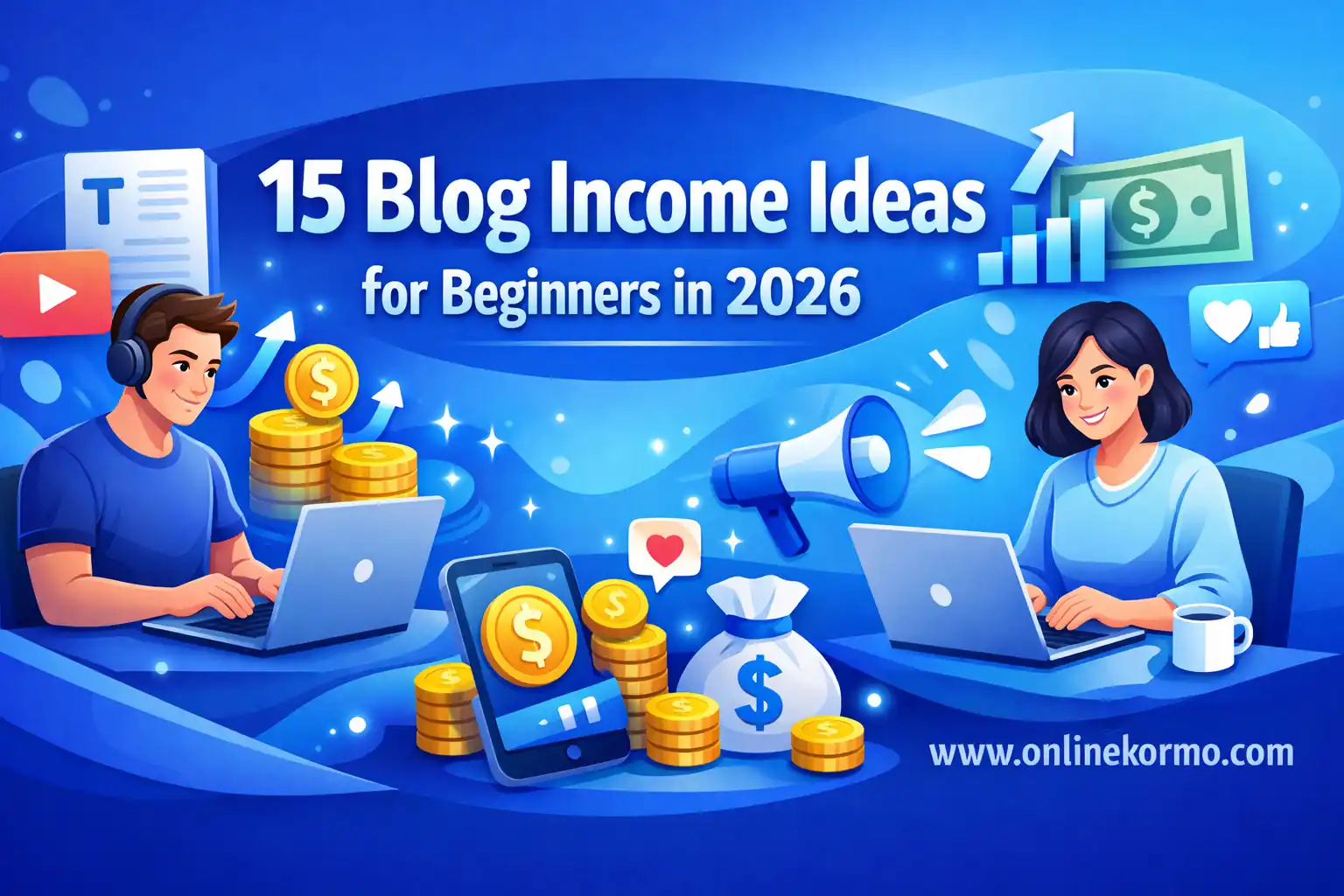 15 blog income ideas for beginners in 2026