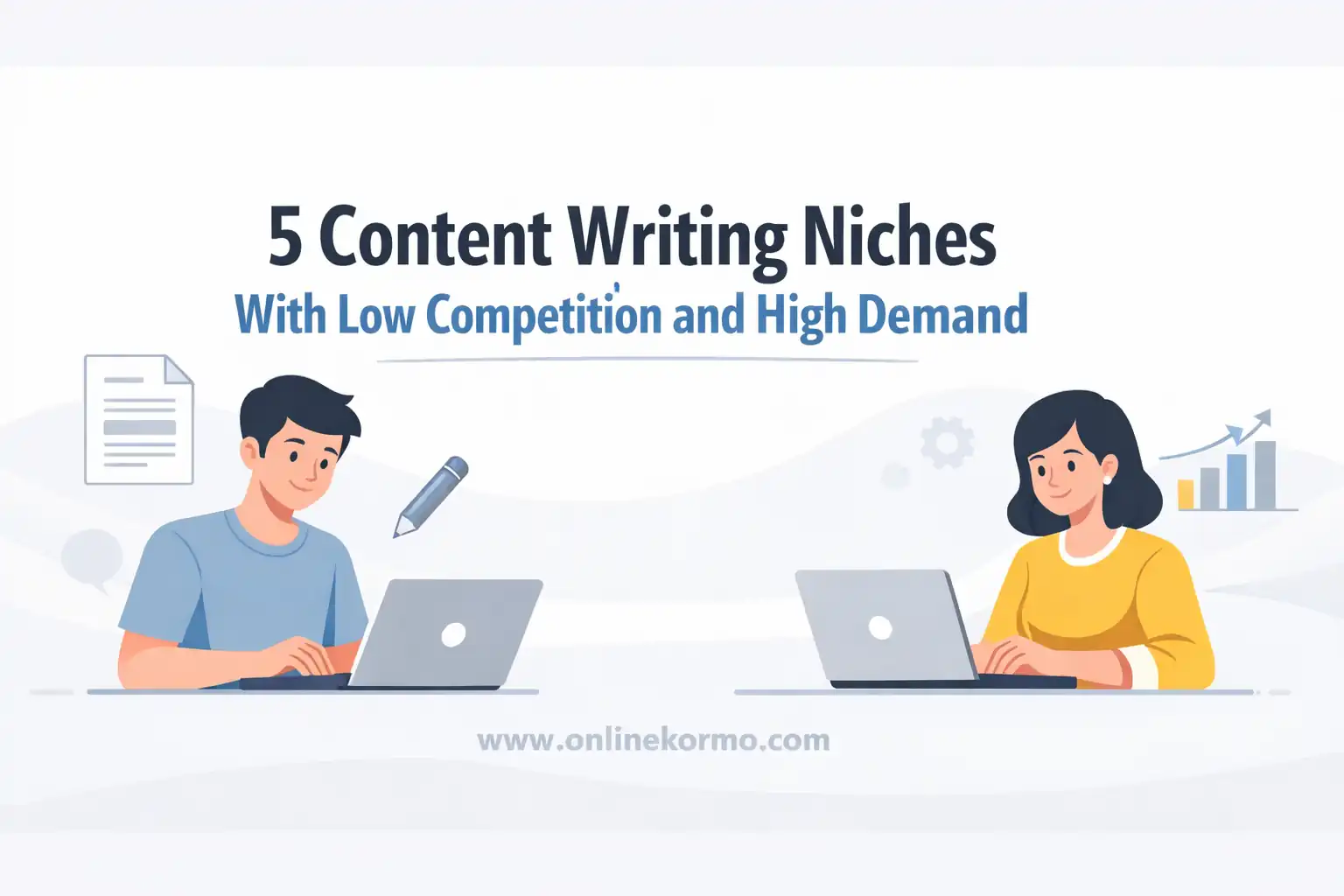 5 content writing niches with low competition and high demand