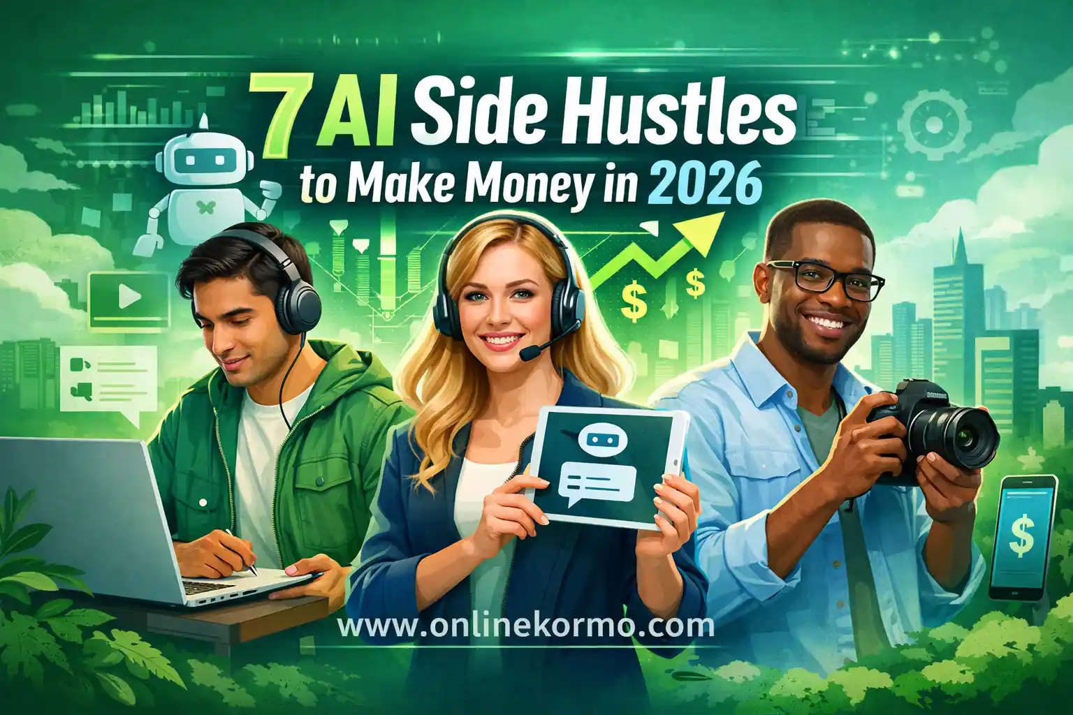 7 ai side hustles to make money in 2026