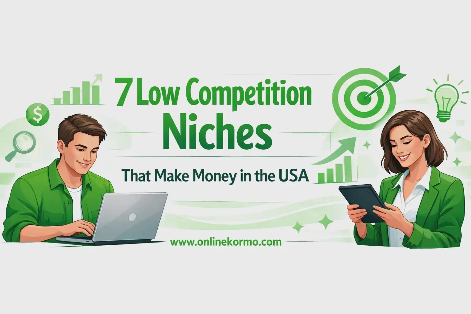 7 low competition niches usa