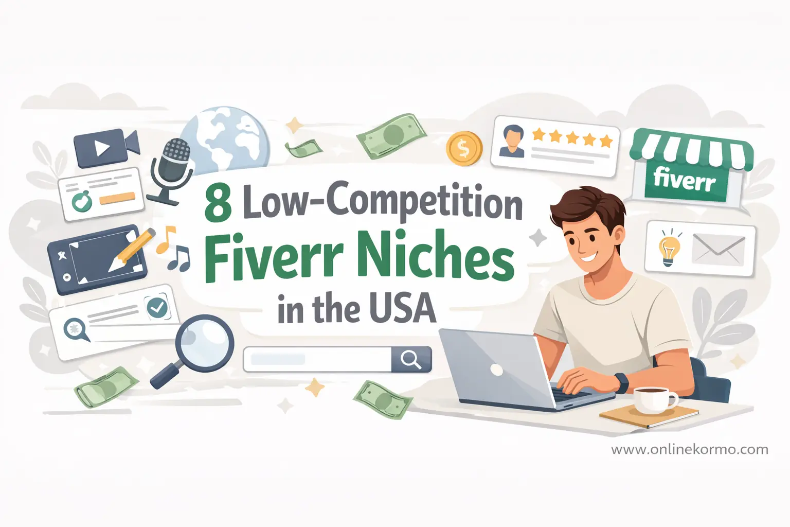 8 low competition fiverr niches usa 2026