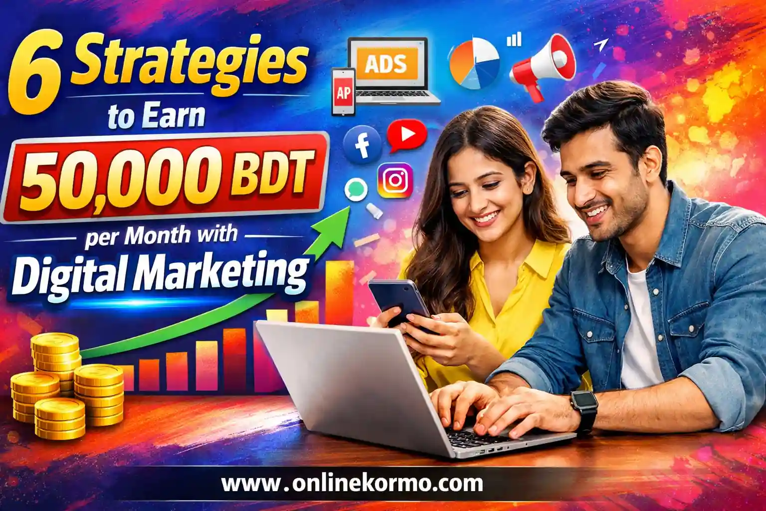 Digital marketing dia 50 hajer income