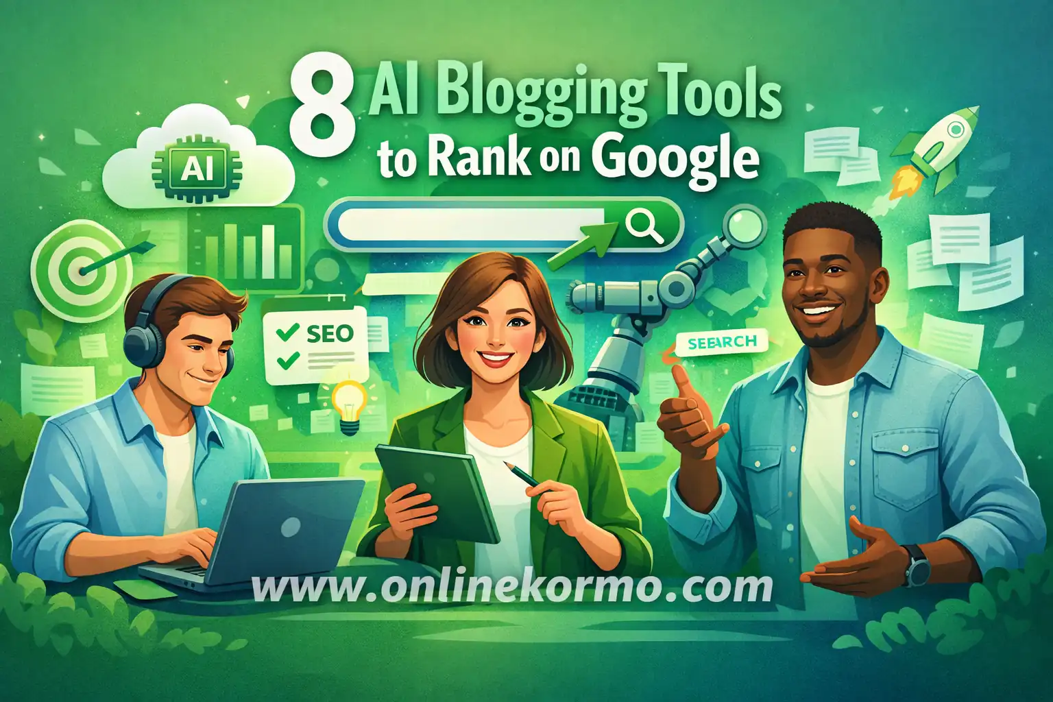 ai blogging tools to rank on google