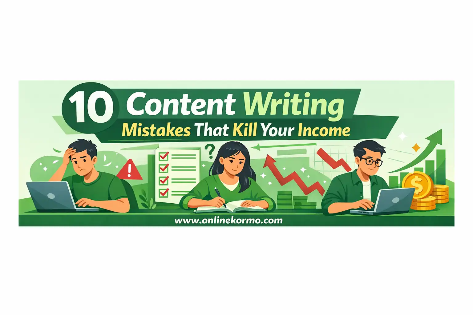 content writing mistakes that kill your income