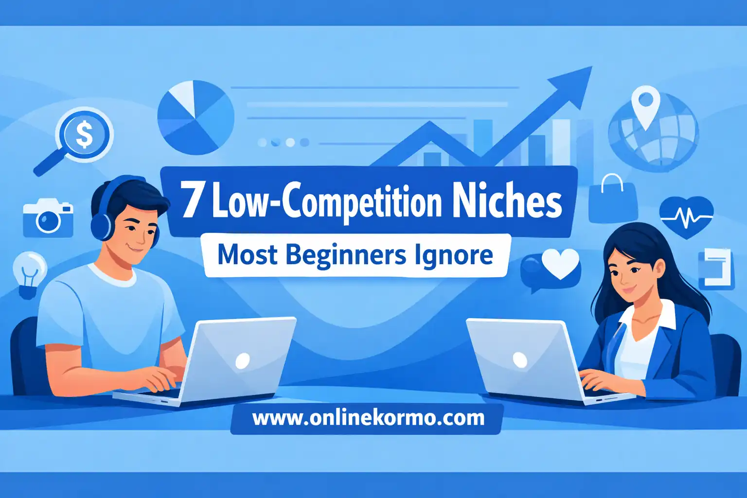 low competition niches beginners ignore
