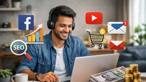 digital marketing shikhe 50000 taka income