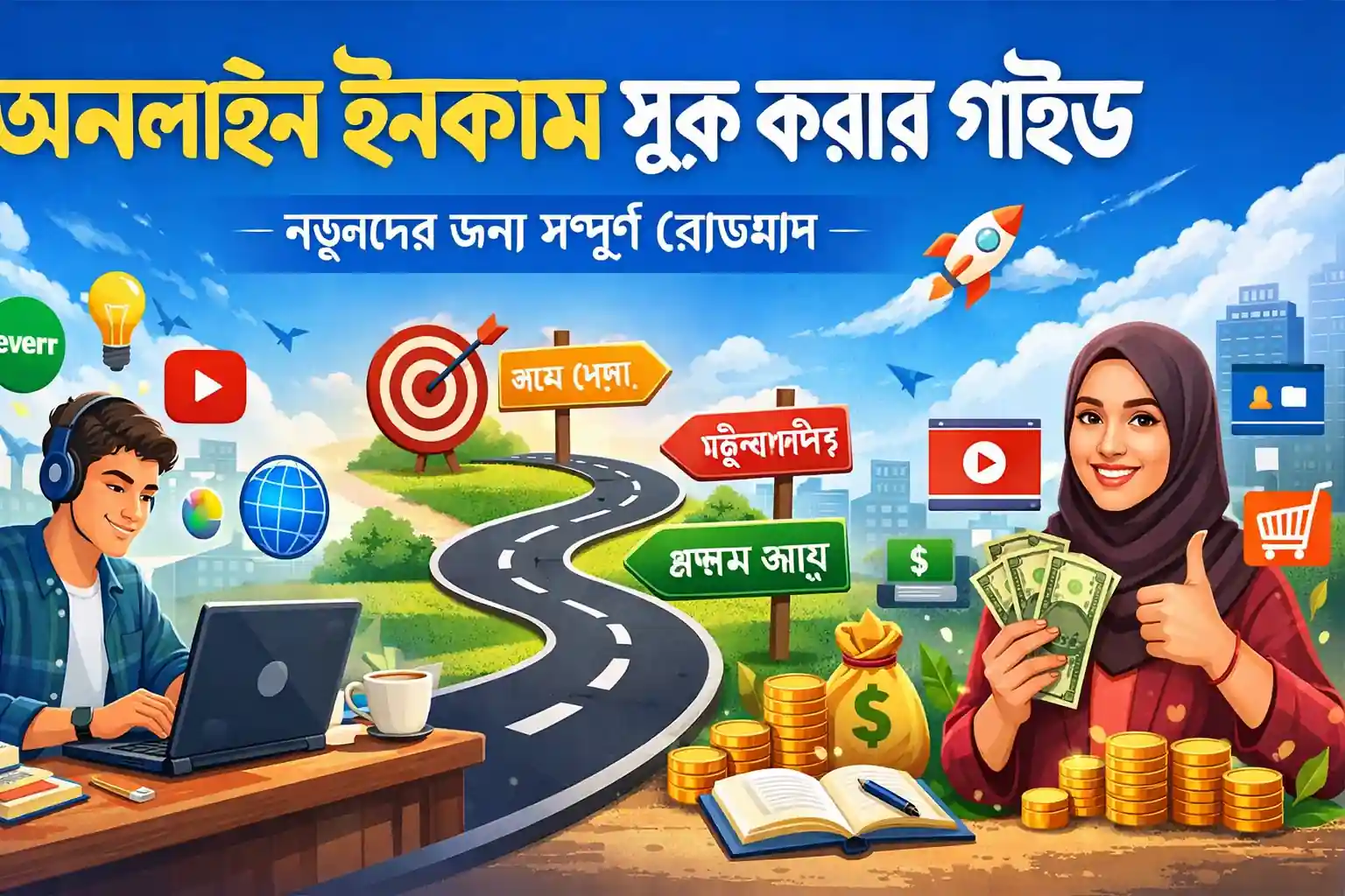 online income beginner roadmap bangladesh